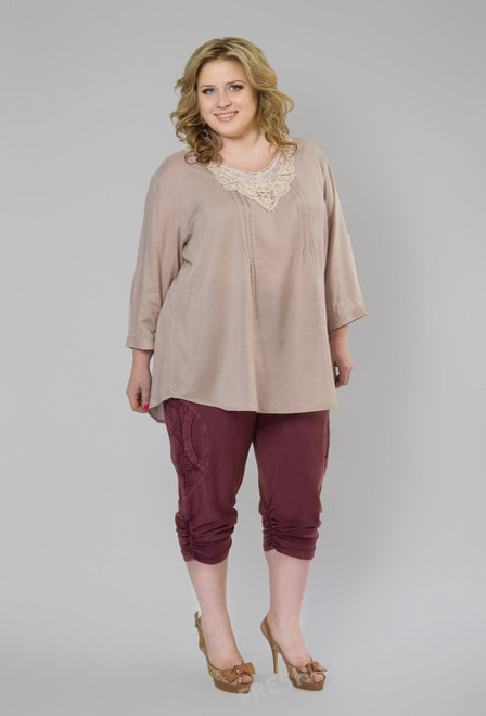 promocion 2e 14304-1V Pantalon L,XL,2XL(3), 85 cm, viscosa | fresh-cotton.com