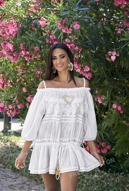 promocion 12.5e 2370 A-1C Tunica S,M(2), algodon, 83 cm | fresh-cotton.com