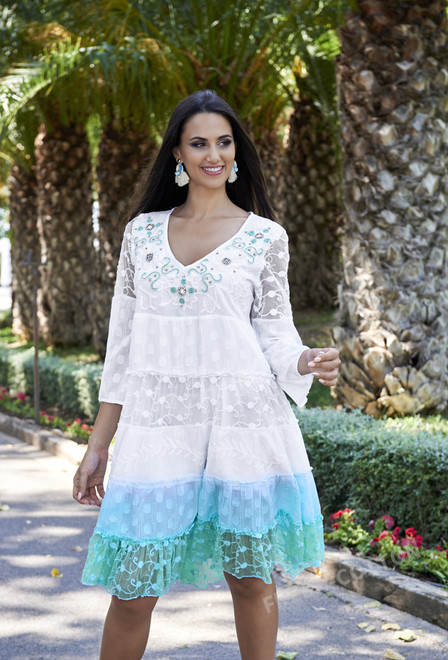 2354 A-1C Платье S,M,L(3), хлопок, 97 cm | fresh-cotton.com