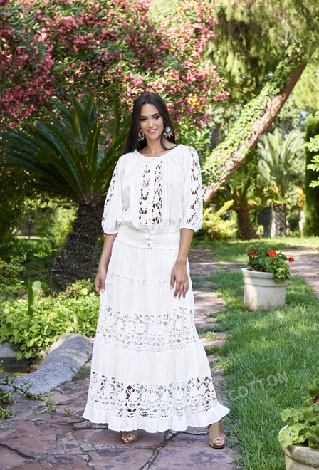promocion 11.5e 2722F-5C Falda talla unica (2), 100cm, algodon | fresh-cotton.com