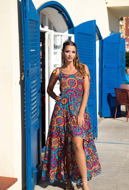 21A-206 V Sundress S,M,L(3), 139 см, viscose | fresh-cotton.com
