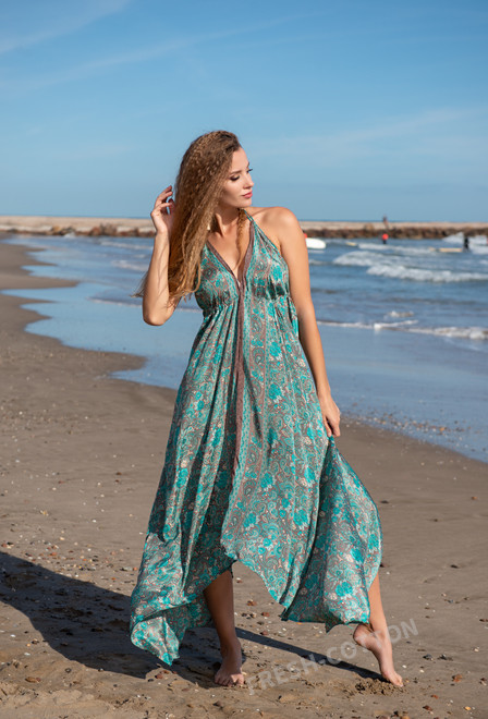 21A-202/2 S Sundress free size (2), 140 см, silk | fresh-cotton.com