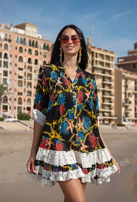 -30 22A-407/5 C Tunica S,M,L,XL(4), 88 cm, cotton | fresh-cotton.com