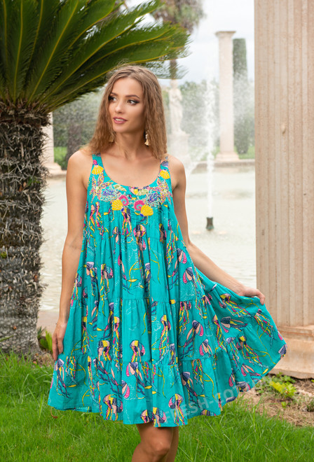 22A-432/3 C Сарафан free size (2), 100 см, хлопок | fresh-cotton.com
