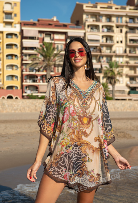 22NI-600 SH Tunica free size (2), 90 см, chiffon | fresh-cotton.com