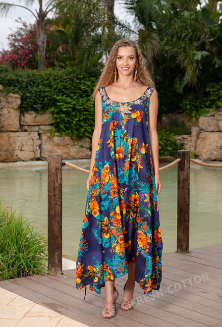 22A-439/2 C Vestido S,M,L,XL(4), 134 cm, algodon | fresh-cotton.com