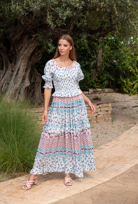 -30 22A-448/2 C_SKIRT free size (2), cotton, 97 cm | fresh-cotton.com