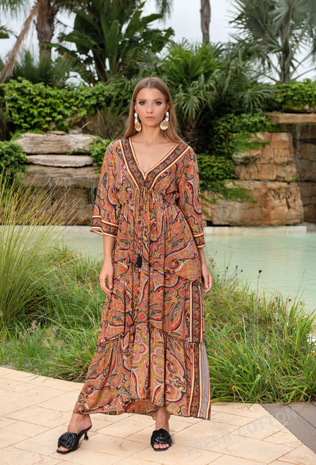 -30 22A-450/6 S Vestido talla unica (2), 123/135 cm, seda | fresh-cotton.com
