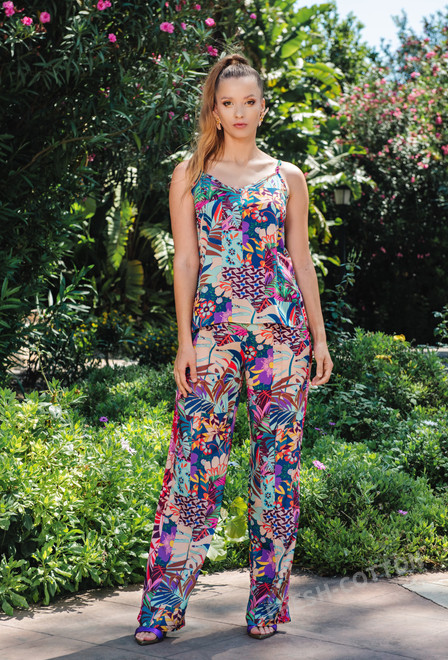 -30 4046 EF-19 V Trousers, S,M,L,XL(4), viscose. 113 cm | fresh-cotton.com