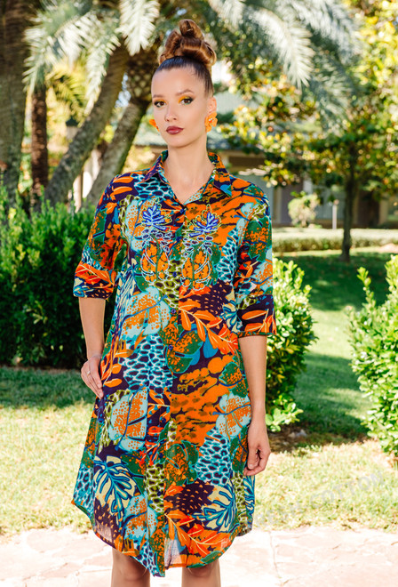 4202 A-34[XXL] Tunica, cotton. 100 cm | fresh-cotton.com