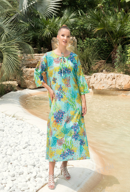 -20 4423 IN-27 C Dress, M/L, XL/2XL (4), cotton. 130 cm | fresh-cotton.com