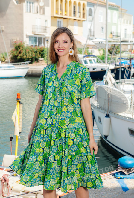 4412 IN-24 C M/L, XL/2XL(4), хлопок. Платье, 106 см | fresh-cotton.com