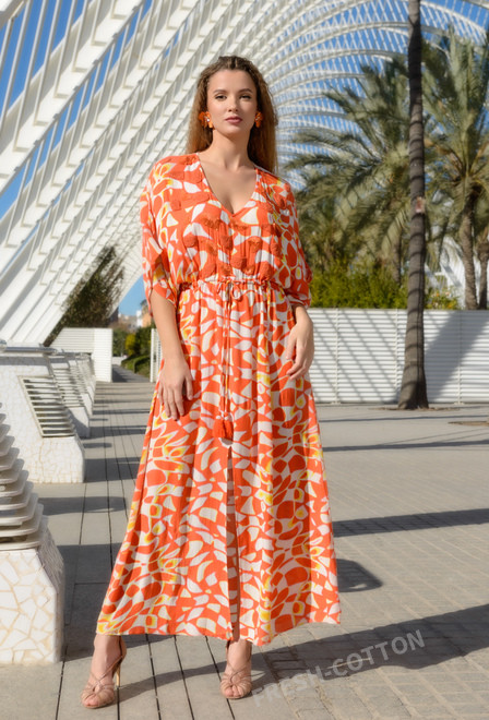 -20 4005 EF-3 RC S/M, L/XL(4), креп віскоза.. Сукня, 150 см | fresh-cotton.com