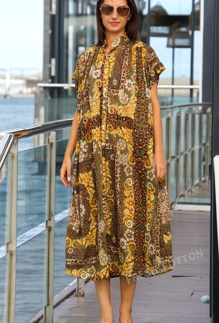 6132A-M Платье S/M, L/XL (2), хлопок | fresh-cotton.com