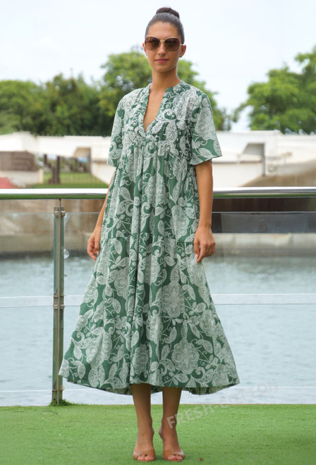 6437E-V Платье free size (2), хлопок | fresh-cotton.com