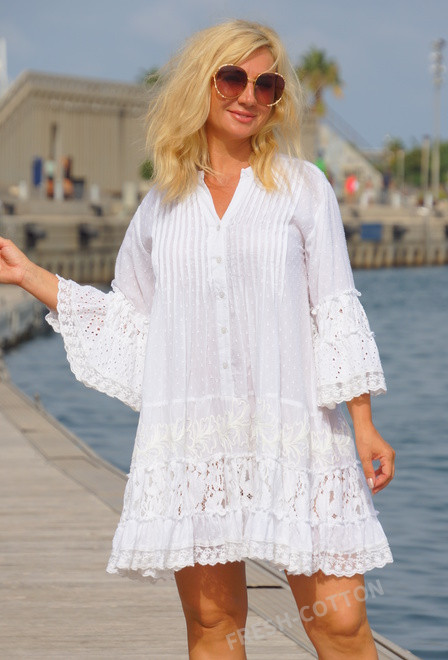 6526F Платье M,L,XL(3), хлопок | fresh-cotton.com