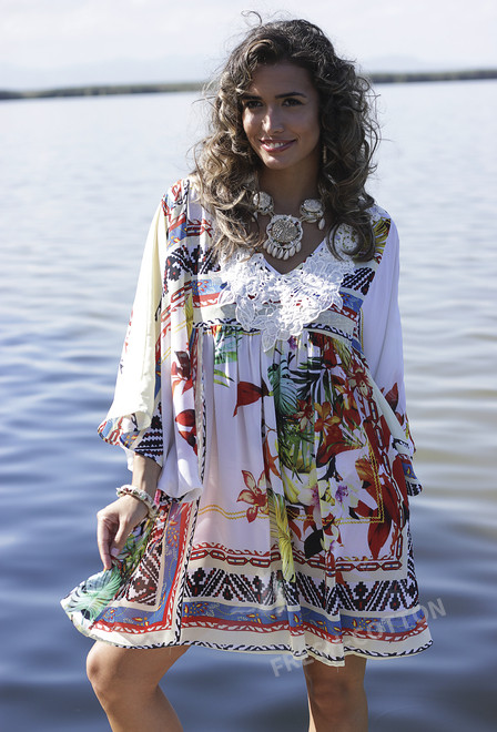 236 A-1sh Tunica M,L,XL(3), 90 сm. viscose | fresh-cotton.com