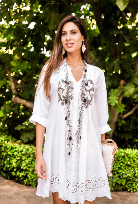 257 A-1c Tunica L,XL,2XL(3), 98 cm, cotton | fresh-cotton.com