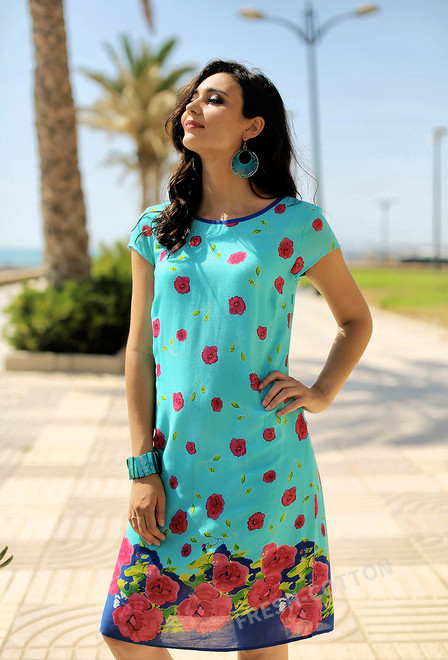 акцiя 7.5e 438 I-1v Сукня S,M,L,XL(4), 97 см, вiскоза | fresh-cotton.com