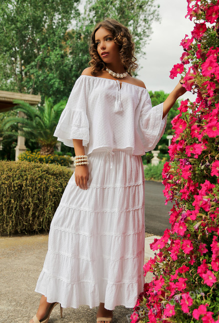297 F-1c Blouse S,M,L(3), 56 cm, cotton | fresh-cotton.com