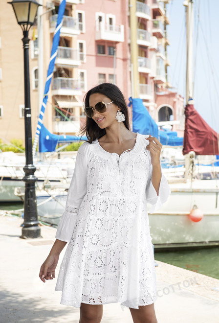 2304 F-1C Dress S,M,L(3), 90 см, cotton | fresh-cotton.com