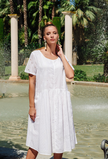 PROMO 23F-827/11C Vestido L,XL,2XL(3), 108 cm, algodon | fresh-cotton.com