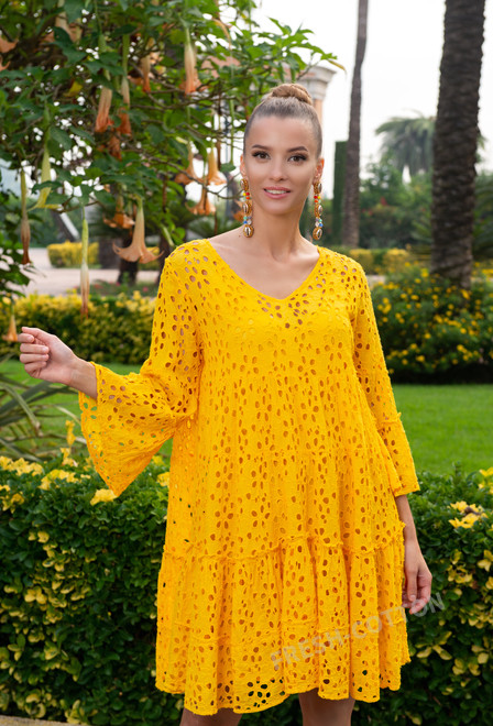 23F-826/7C Vestido , 94 cm, algodon | fresh-cotton.com
