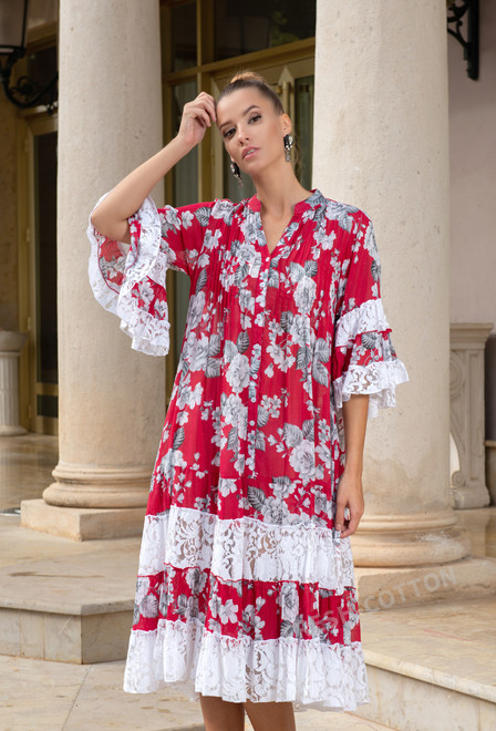 23A-742/33C Сукня M,L,XL,2XL(4), 110 см, бавовна | fresh-cotton.com