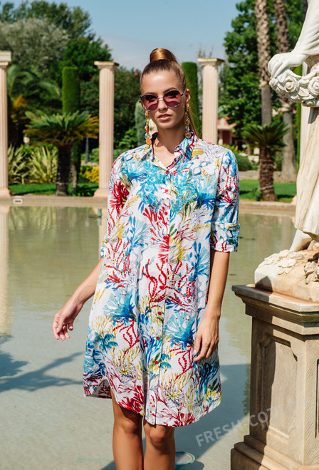 23A-701/9C Tunica L,XL,2XL,3XL(4), 100 cm, cotton | fresh-cotton.com