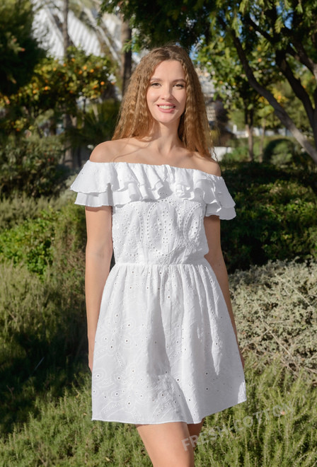 -20 4082 F-C S,M,L(3), бавовна. Сукня, 76см | fresh-cotton.com