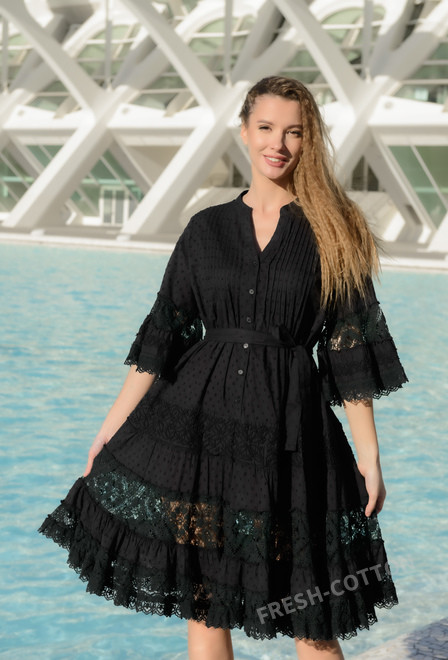 4278 A-02[XXL] Vestido, 105 cm, algodon | fresh-cotton.com
