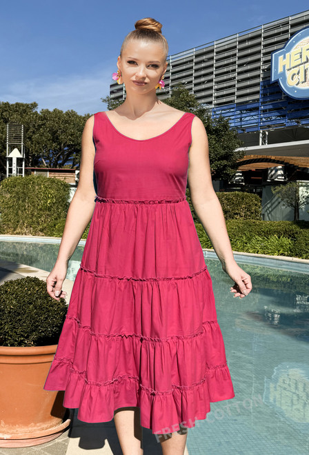 4087 EF-011[S] Vestido, algodon. 112 cm | fresh-cotton.com