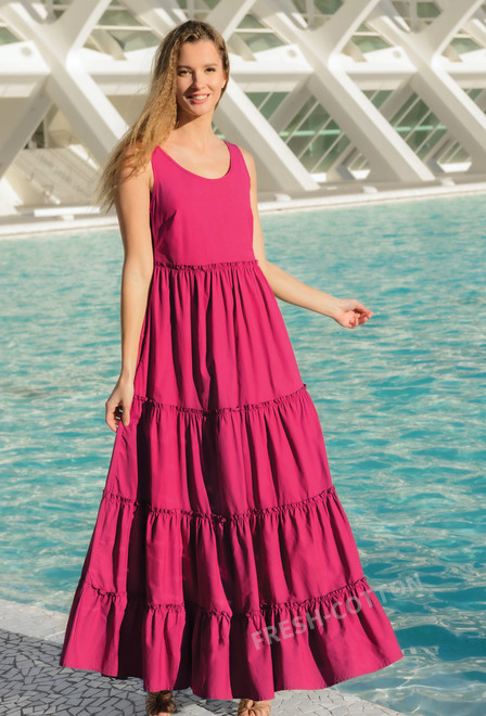 4094 EF-011[S] Vestido, 142 cm S (1) algodon. | fresh-cotton.com