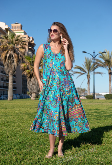 5212 A-9 C Платье free size (2), хлопок, 130 cm | fresh-cotton.com