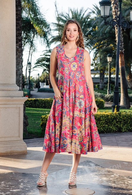 5212 A-7[F] Сукня free size (2), бавовна, 130 cm | fresh-cotton.com