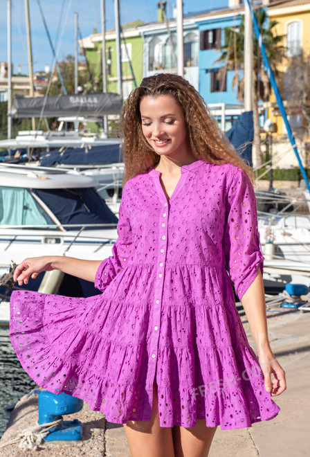 5066 F lilac Cm Dress M/L (2), cotton, 90 cm | fresh-cotton.com