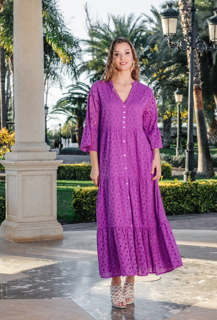 5085 F lilac C Dress XL/2XL (2), cotton, 140 cm | fresh-cotton.com