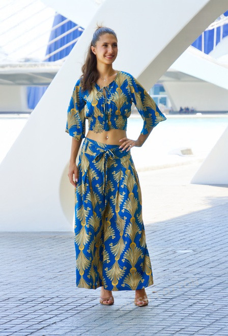 6011N-N Trousers free size (2), silk (polyester) | fresh-cotton.com