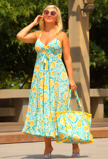 6720A-TURQ BOLSO, algodon | fresh-cotton.com