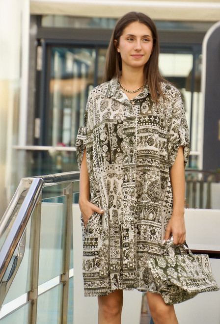 6123A-V Туника S/M,L/XL (2), хлопок | fresh-cotton.com