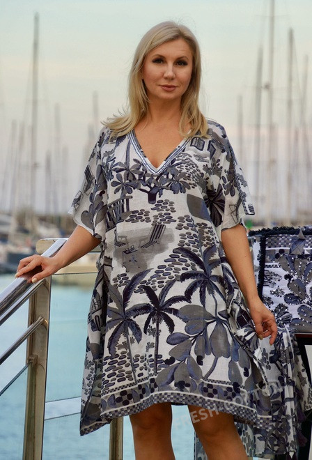 6147A-N Caftan talla unica (2), algodon | fresh-cotton.com